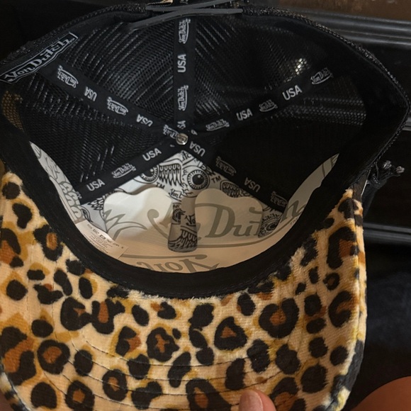 Von Dutch Animal Print  Hat - Picture 5 of 6